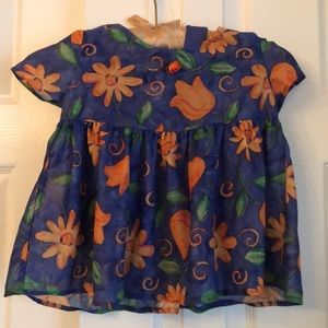 In🔺Design Floral Sheer babydoll with tank top 💜